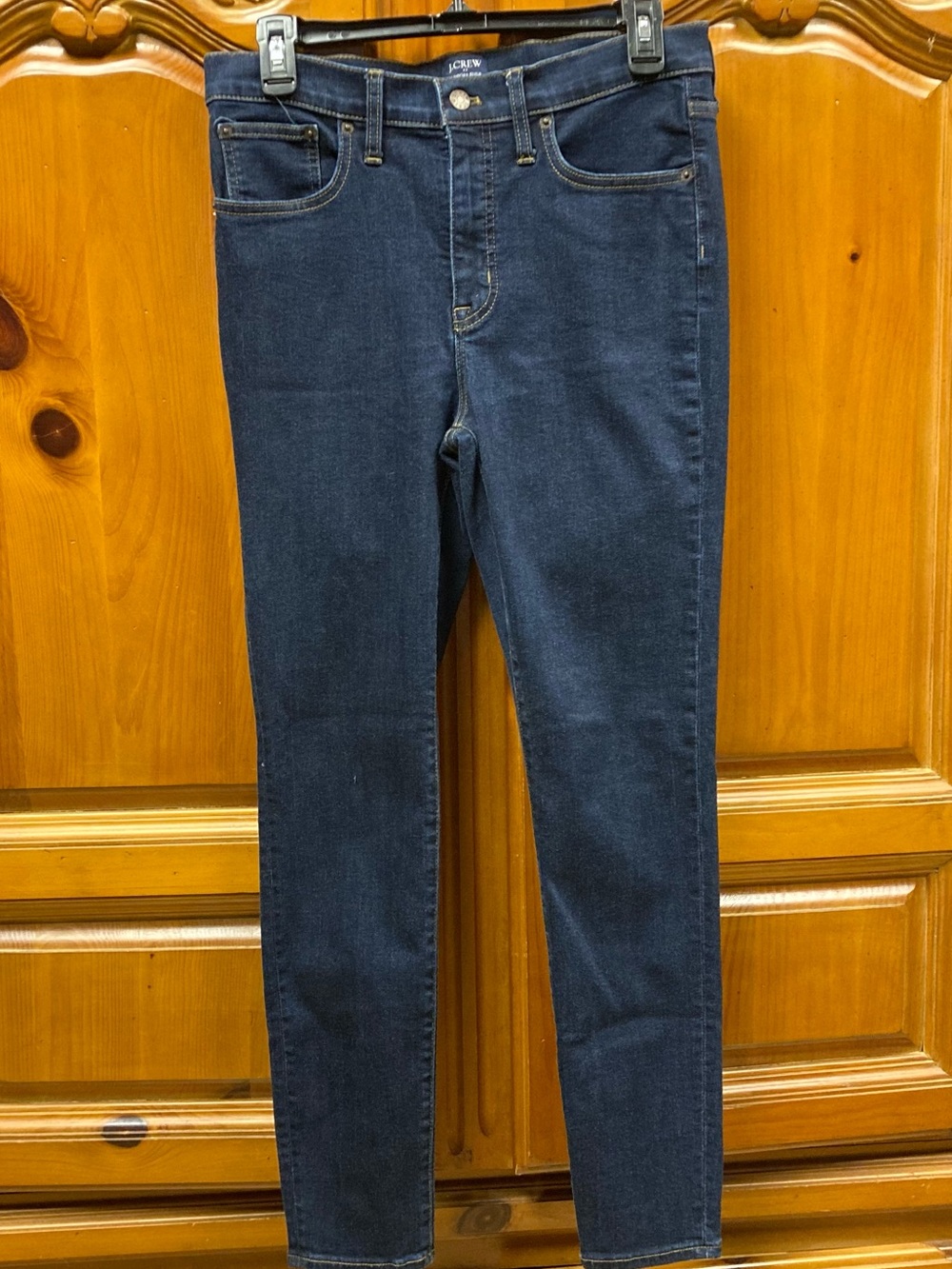 J. Crew Deep Indigo Skinny Jeans